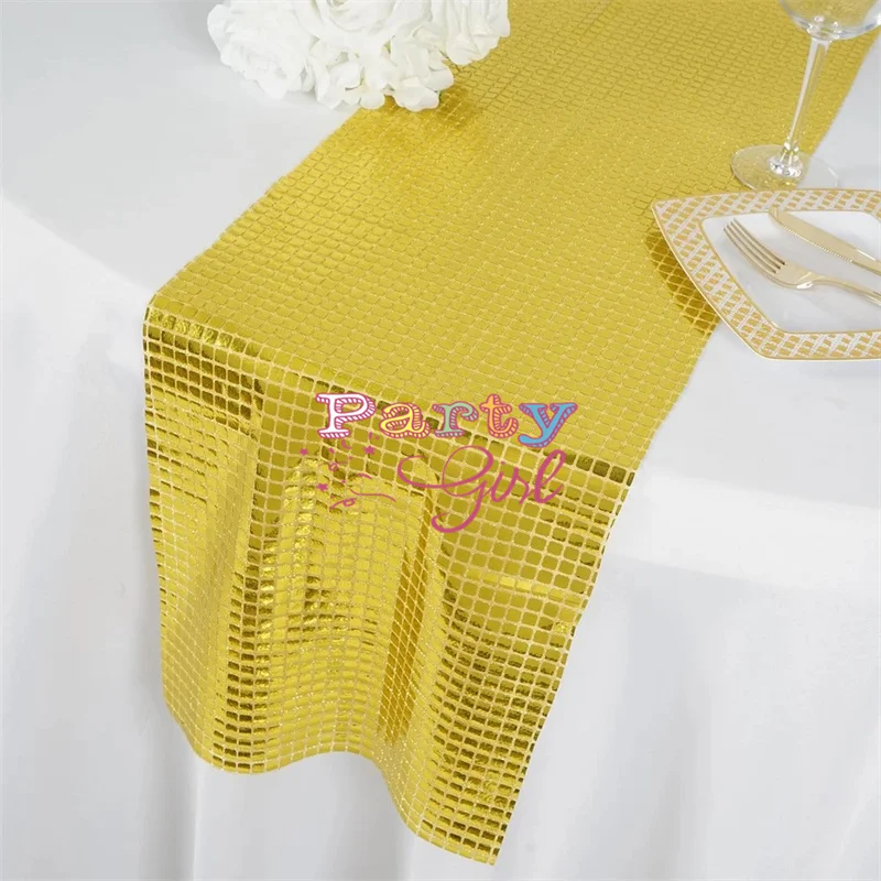 

Золотые блестящие настольные дорожки, блестящая настольная дорожка с блестками для свадебного украшения, украшение с блестками на Рождество, день рождения, праздник для будущей мамы