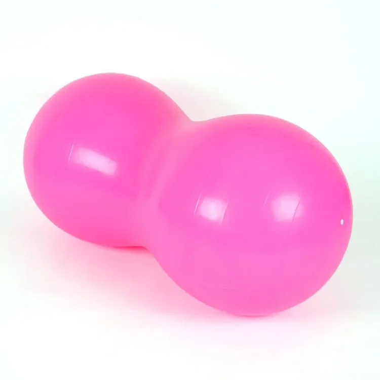 Yoga ball Fitness Yoga Ball Kuotuo PVC Peanut Ball for One-Piece Healthy Body Exercise Easy To Carry Store