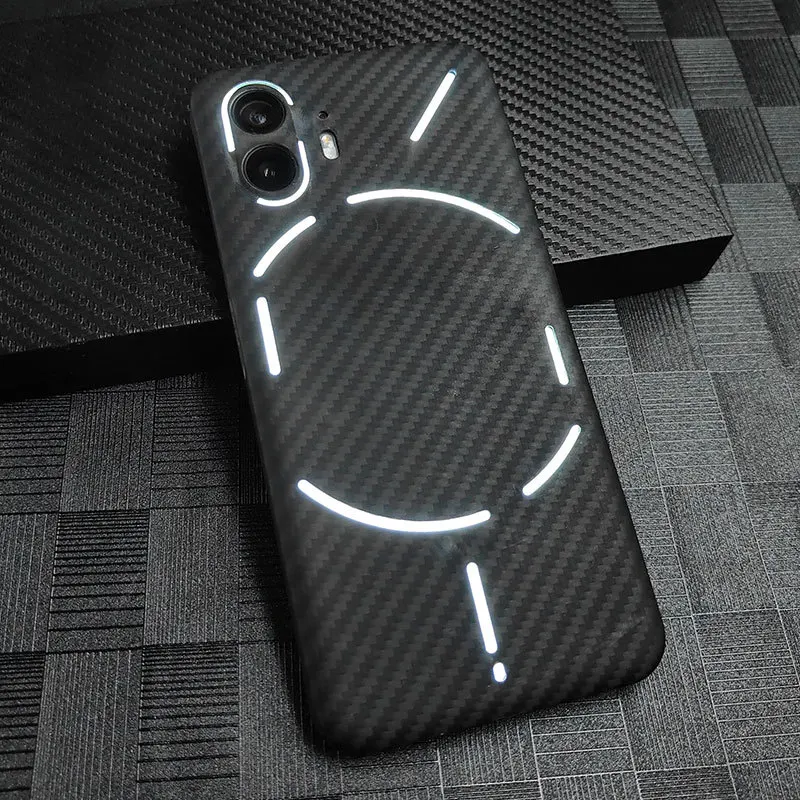 

Ultra-thin Lightweight Case Real Carbon Fiber Material Case For Nothing Phone 2 Case For Nothing Phone 1 Case