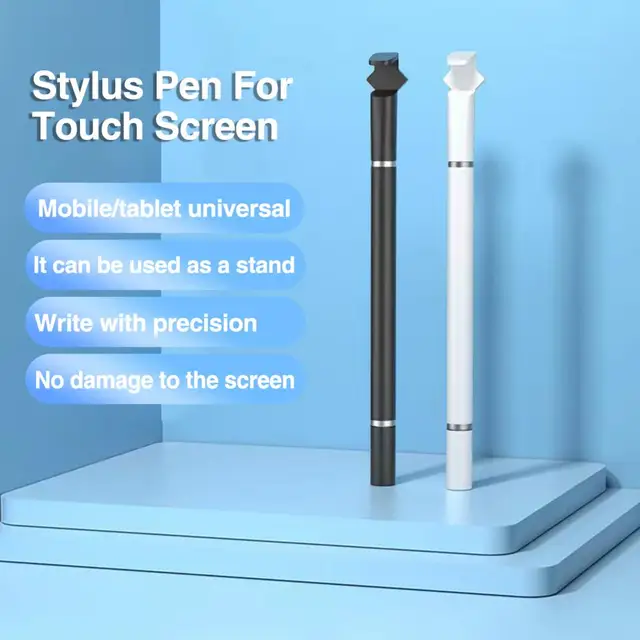 Smart Phone Tablet Stylus Pen with Phone Holder Sensitive Drawing Writing Capacitive Pen Portable Office Tablet Touch Screen Pen - Image 4