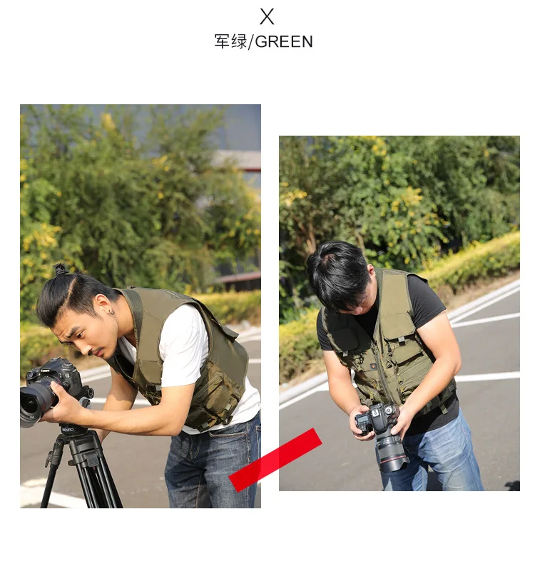 Description Picture 4 of itemKorean Fishing Vest Quick Dry Fish Vest Breathable Material Fishing Jacket Outdoor Sport Survival Utility Safety Waistcoat