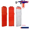 6-18 Bullet Clip Replacement For Nerf Magazine Round Darts Replacement Toy Gun Soft Bullet Clip For Nerf Toy Boy's Gift 2