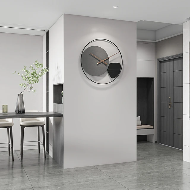 Aranyos, Nagy Formátumú Falóról Szokatlan Irodai Design Stílusos Falióra Klasszikus Modern Wandklokken Konyhai Dekoráció Hy50Wc - Image 4