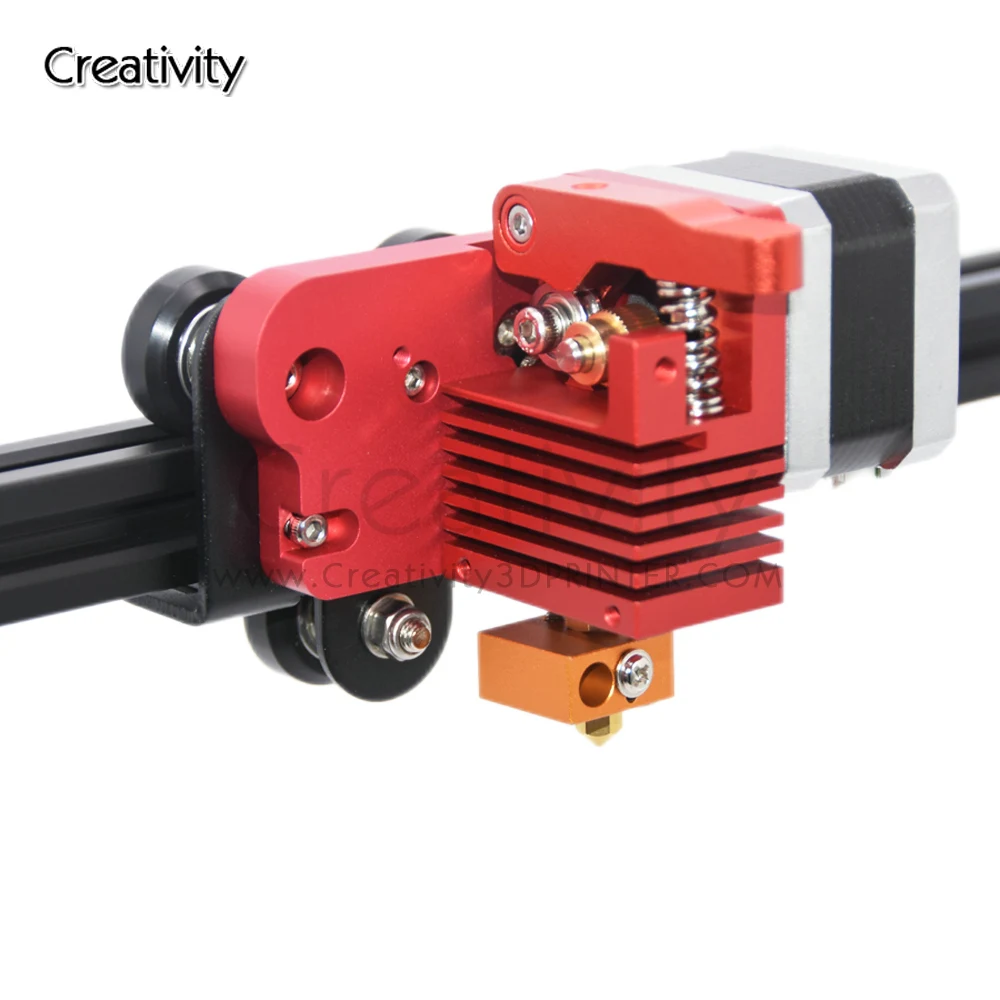 All Metal Direct Extruder kit 12V/24V MK8 Hotend Special Heat break Easy Feeding Upgrade kit for Ender 3/Ender-3V2/CR-10