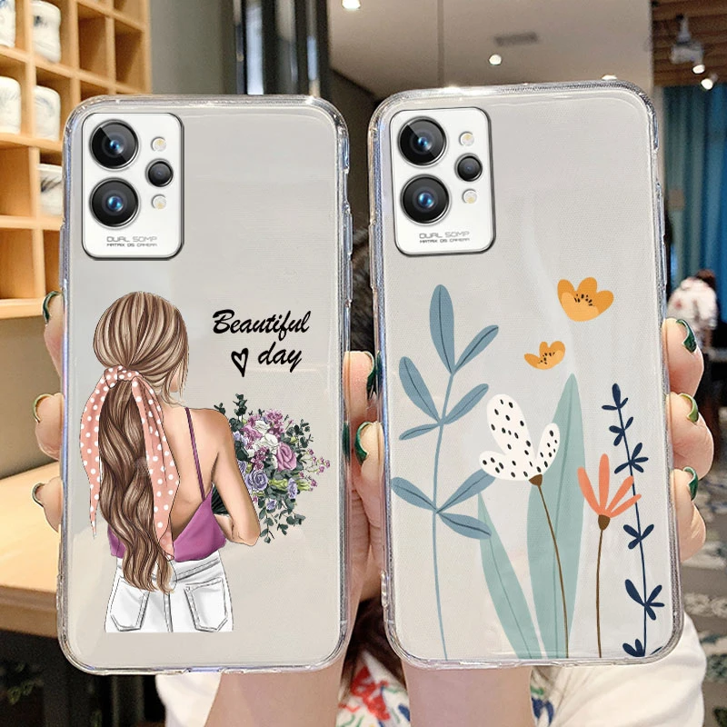 For Funda Real me Realme GT2 GT 2 Pro Case Cover For RealmeGT2 Pro Cute 3D