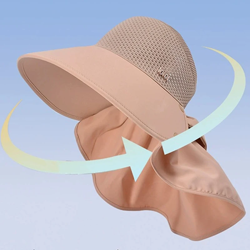 Damen Sonnenblende Mit Breiter Krempe Für Uv-schutz Am Strand_voghion.com