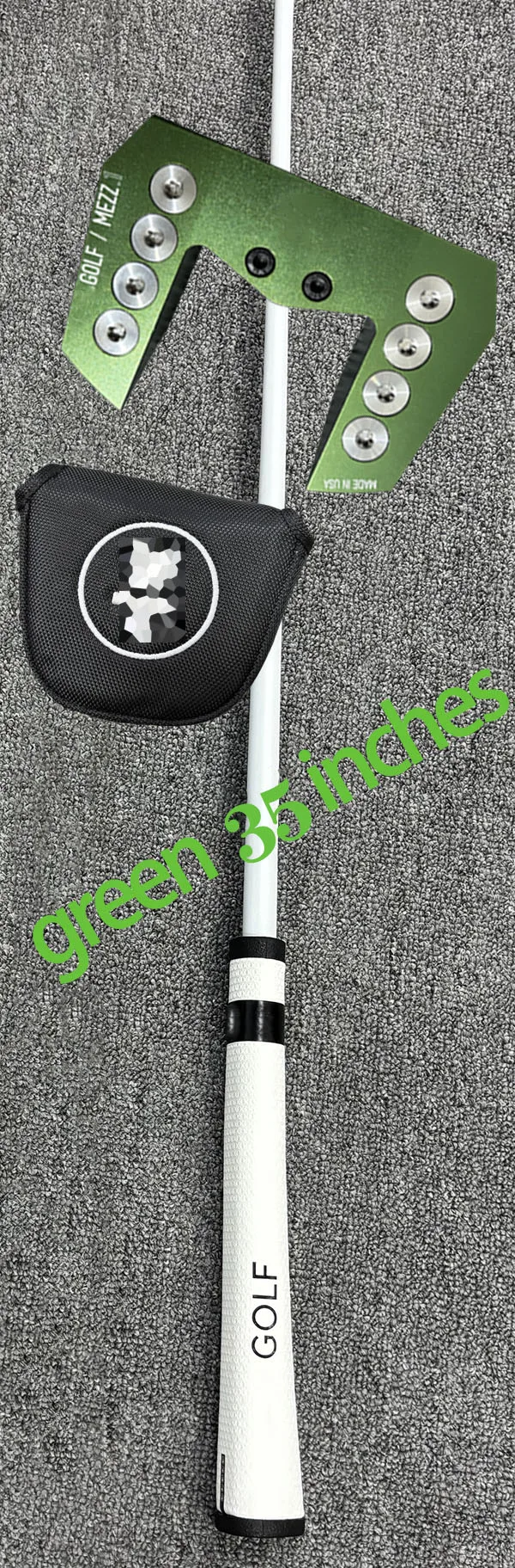 Green 35 inch shaft