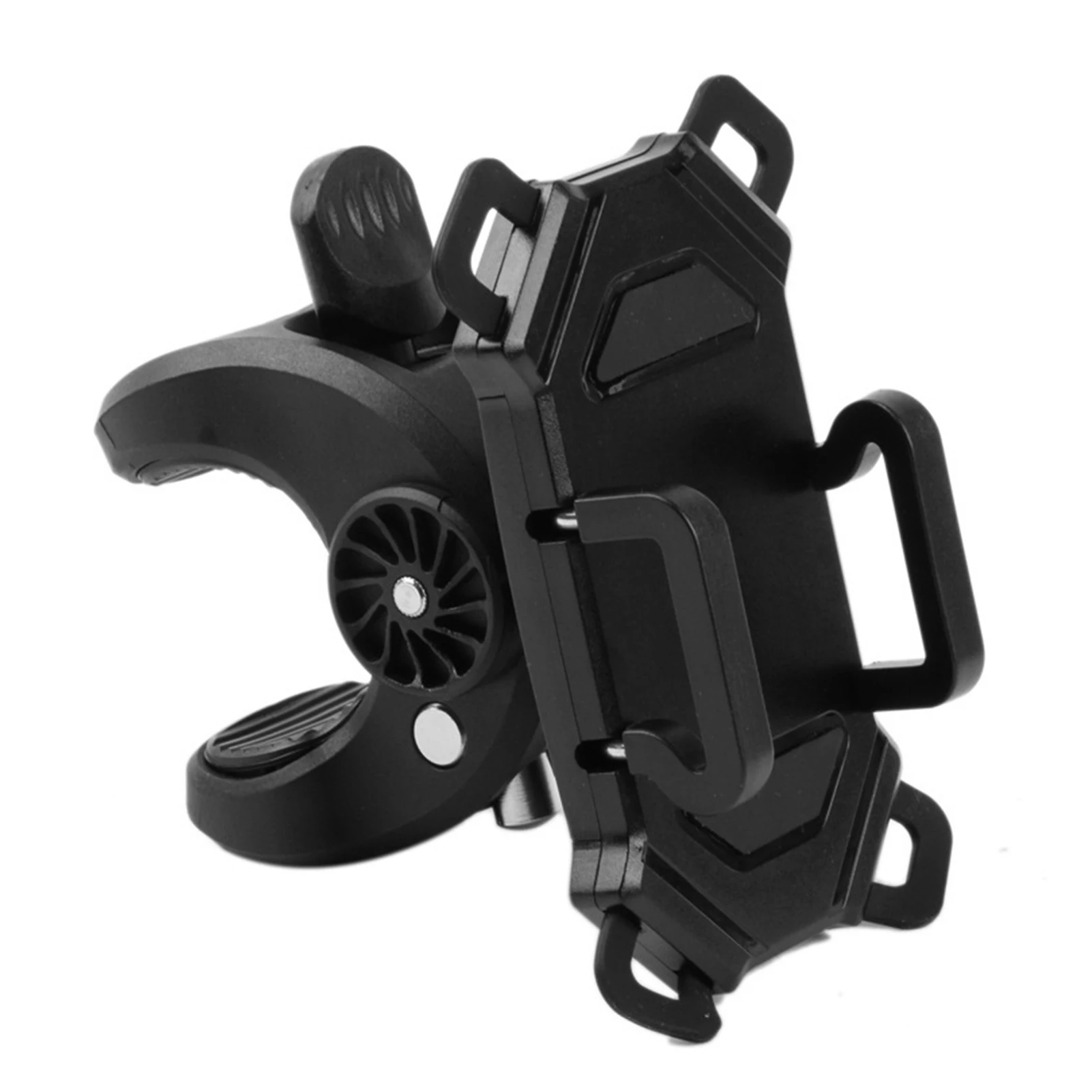 

Портативный практичный велосипедный держатель для телефона, нескользящий зажим на руль, устойчивый к царапинам, регулируемый угол, легкая установка, стабильный