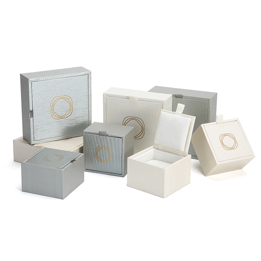 12Pcs/lot Wooden High-End Brushed Jewelry Box Necklaces Rings Earrings Bracelets Jewelry Boxes For Christmas Gifts and Weddings