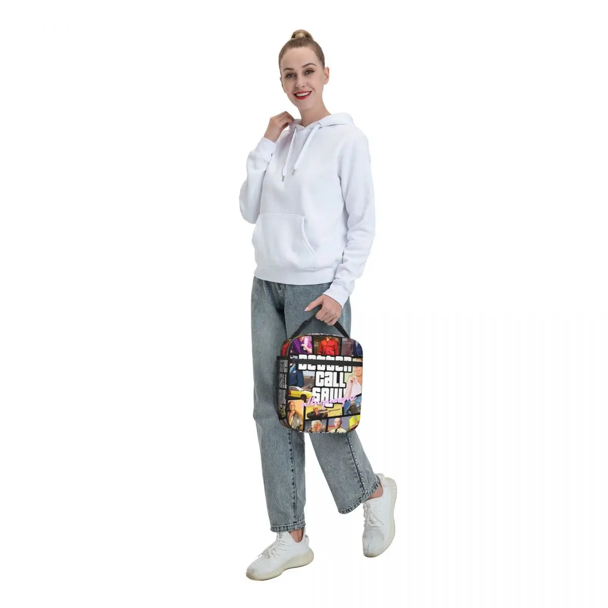 Better Call Saul Albuquerque GTA ART Insulated Lunch Bag for Women GTA Grand Theft Auto Portable Cooler Thermal Bento Box School