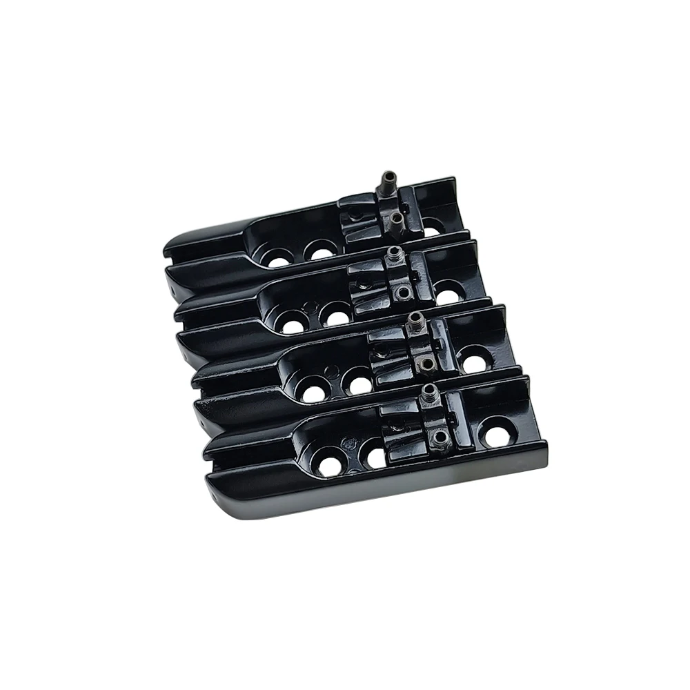 4 stücke Bass Gitarre Brücke Individuelle Bass Brücke Gitarre Brücke mit 4 String Elektrische Bass Gitarre Zubehör – Detail 18
