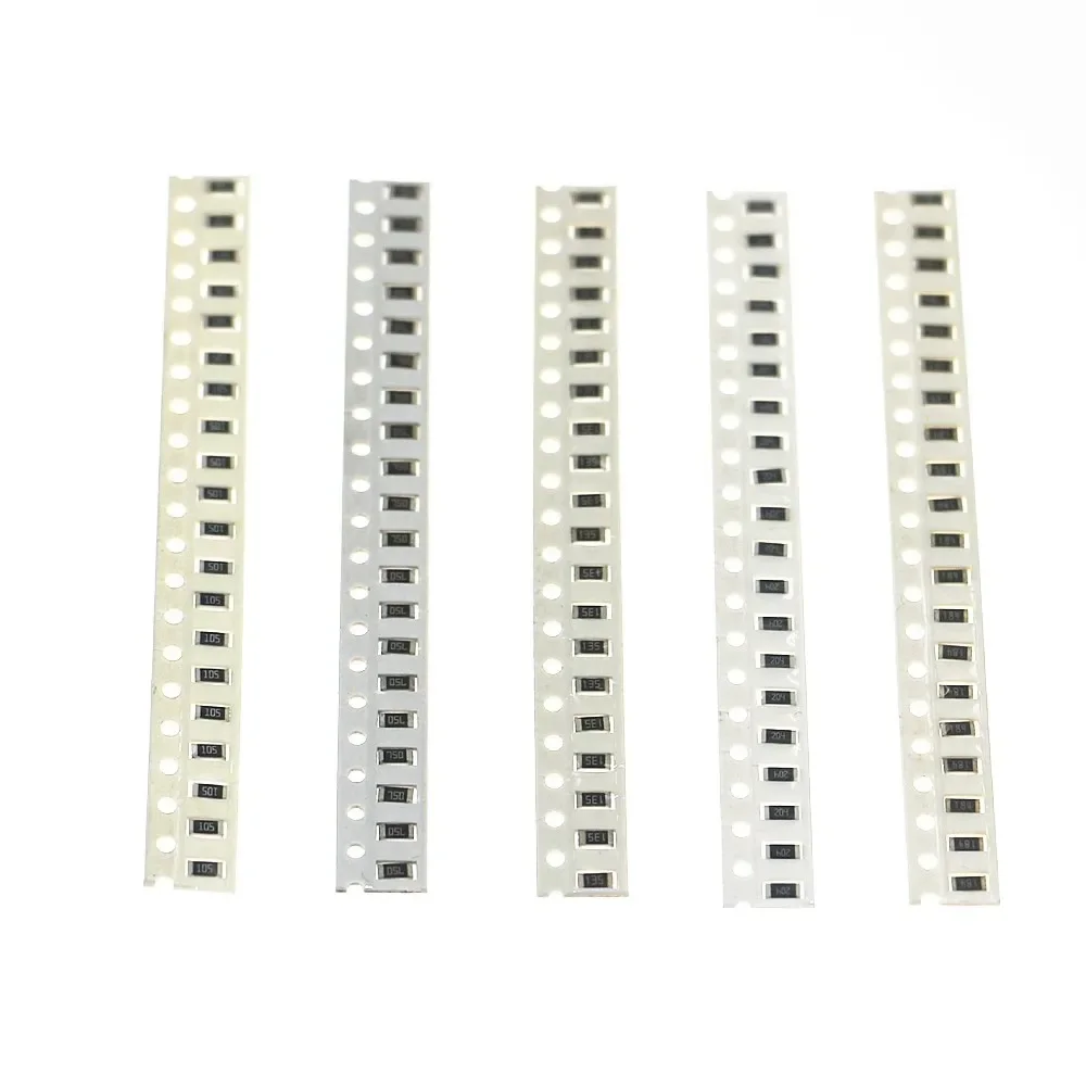 SMD Chip Resistor Assorted Kit 0R-10M ohm 170Values Resistance Samples Set 4250pcs 8500pcs 5% 0402 0603 0805 1206 smd resistor smd chip resistor