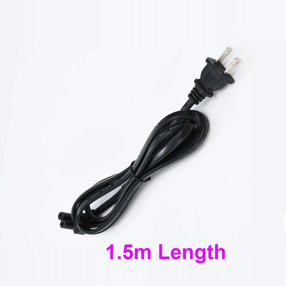 1.5m Length Power Cable for HY300 HY320 HY350 Projector AC Power Charge Cable EU US AU UK Plug Projector Accessory