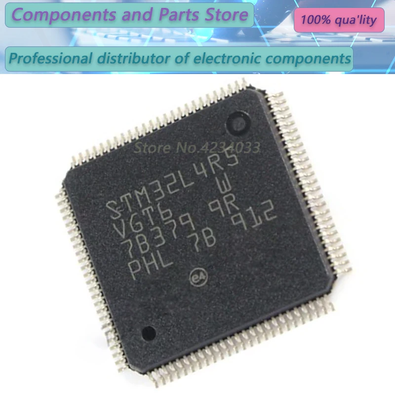 

1PCS STM32L4R5VGT6 STM32L4R5VGT STM32L4R5 QFP100 NEW100% STM32L4 R5VGT6