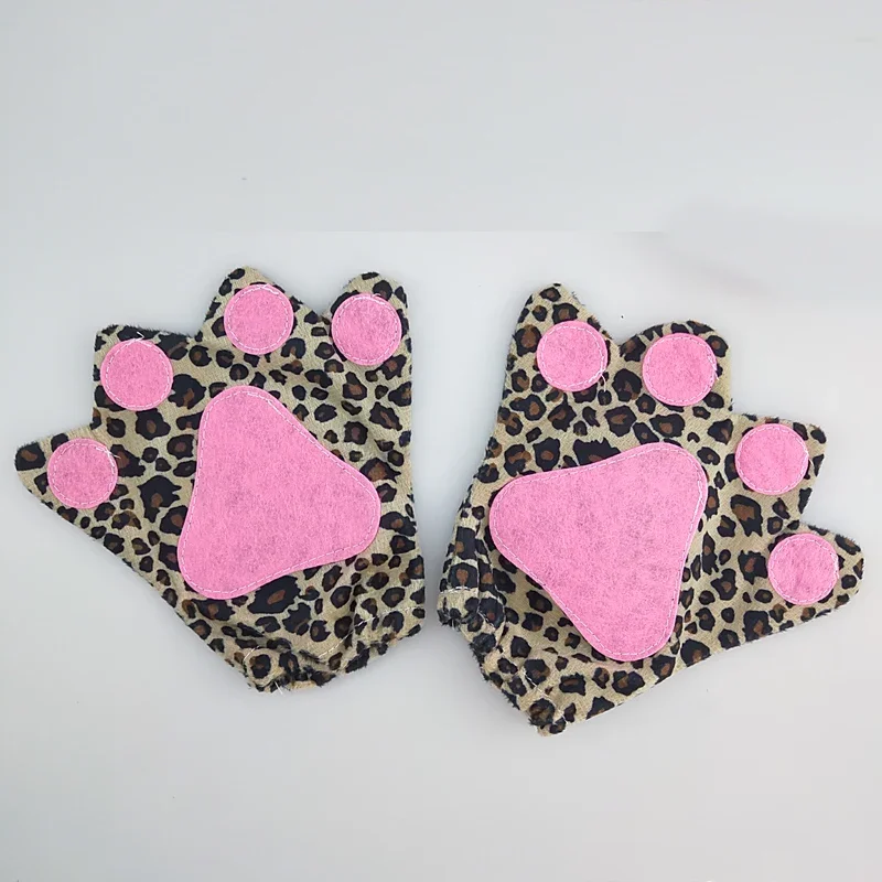 Set Fasce Orecchie Leopardo Per Cosplay - Con Coda E Papillon, Per Feste E Halloween - Foto 6