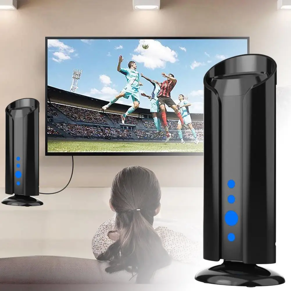 

TV Antenna 450+ Miles Range Indoor 4K HDTV Antenna with Powerful Amplifier Signal Booster Smart Traditional TV Digital Antenna