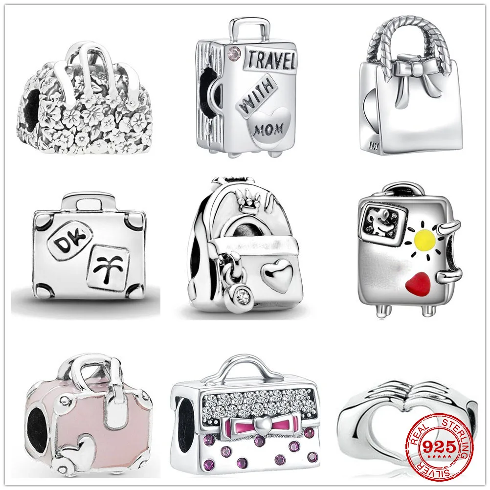 Argento Sterling Charm Pandora Borsetta Prezzo Zaino Da Casa