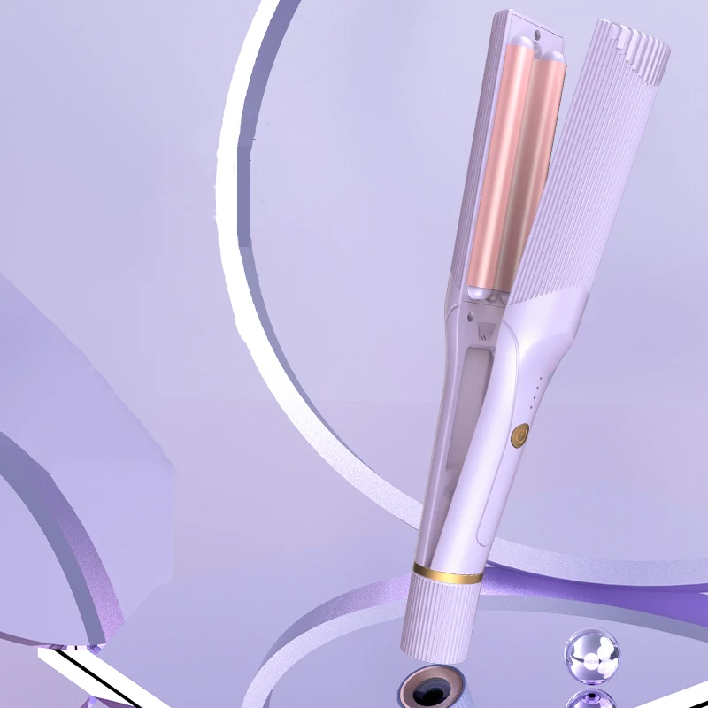 

Hair Curling Iron EU US Plug Hair Curler Egg Curling Wand Flat Iron Big Wavy Curly Hair Styling Appliances 110V-220V Dormitory