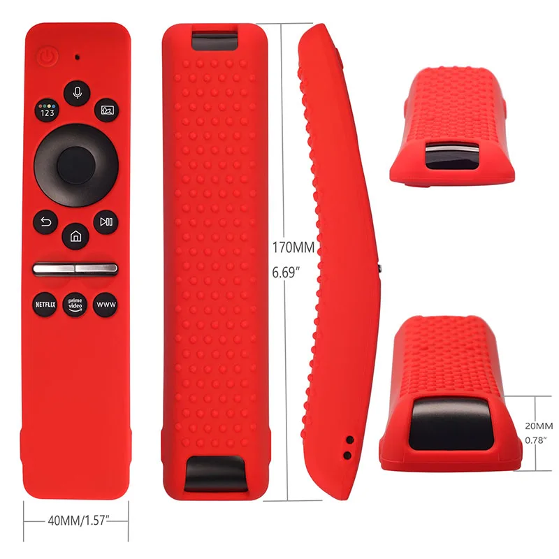 New Remote Control Cover Case For Samsung Smart Bn59-01312a/01312b Smart Tv Remote Control Cover Case Dustproof Waterproof 2