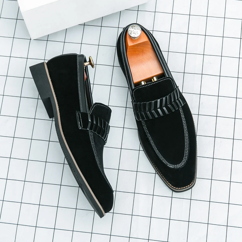 Leather Shoes For Man Genuine Leather Big Size High Quality Designer Formal Shoes Casual Fashion Business Oxford