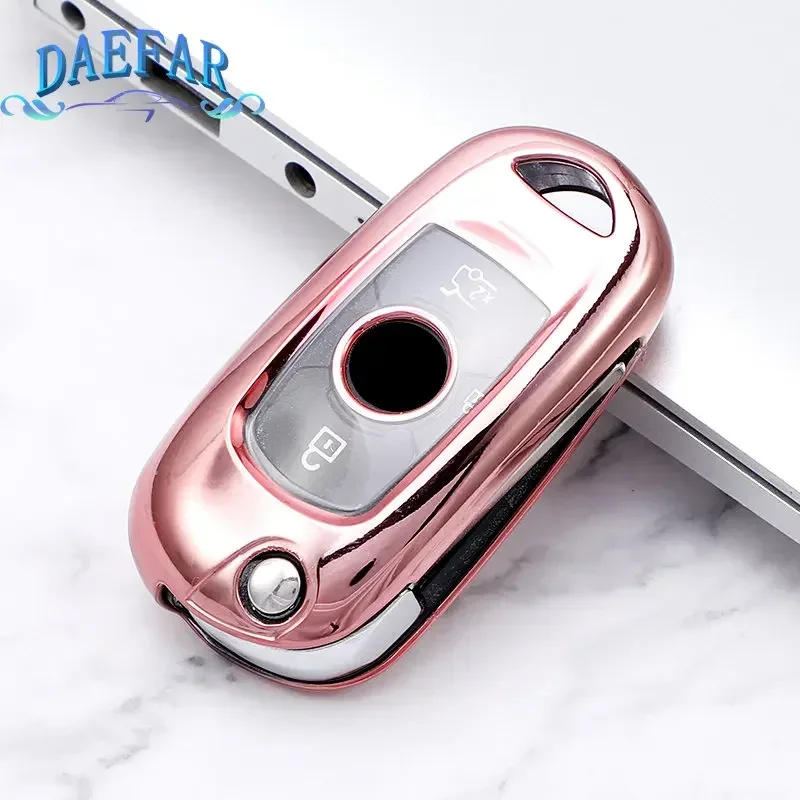 Tpu Car Flip Key Case Cover Portachiavi Per Buick Verano Encore Gx Gl6 2018 - 2020 Per Opel Vauxhall Astra K Corsa E Protector