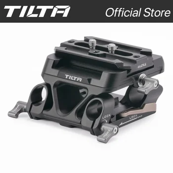TILTA TA-DBPK-B Kit doppia piastra base LWS Arca Manfrotto da 15 mm Design a scatto Piastre a sgancio rapido ARCA e Manfrotto