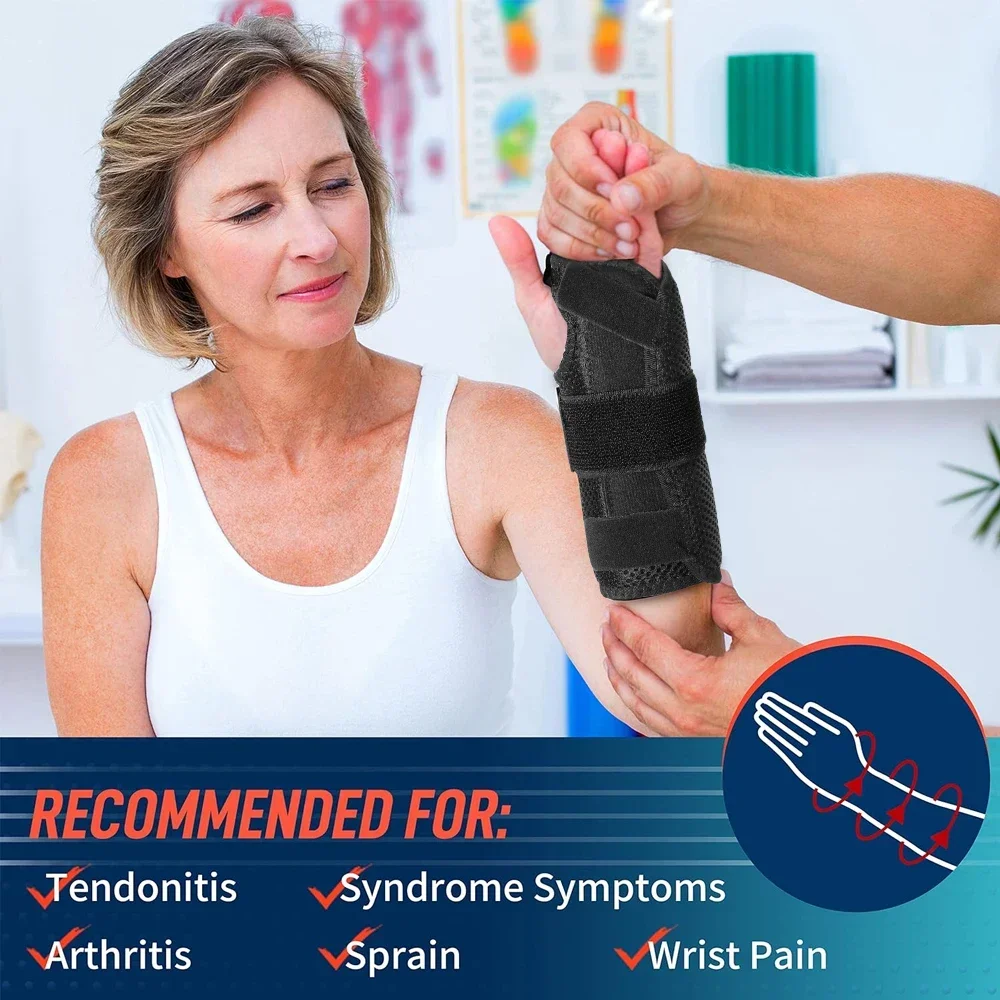 1PCS Wrist Support Brace Tendonitis and Carpal Tunnel Wrist Brace or Splint For Post Cast Support wrist brace,wrist guard,wrist support,wrist support band