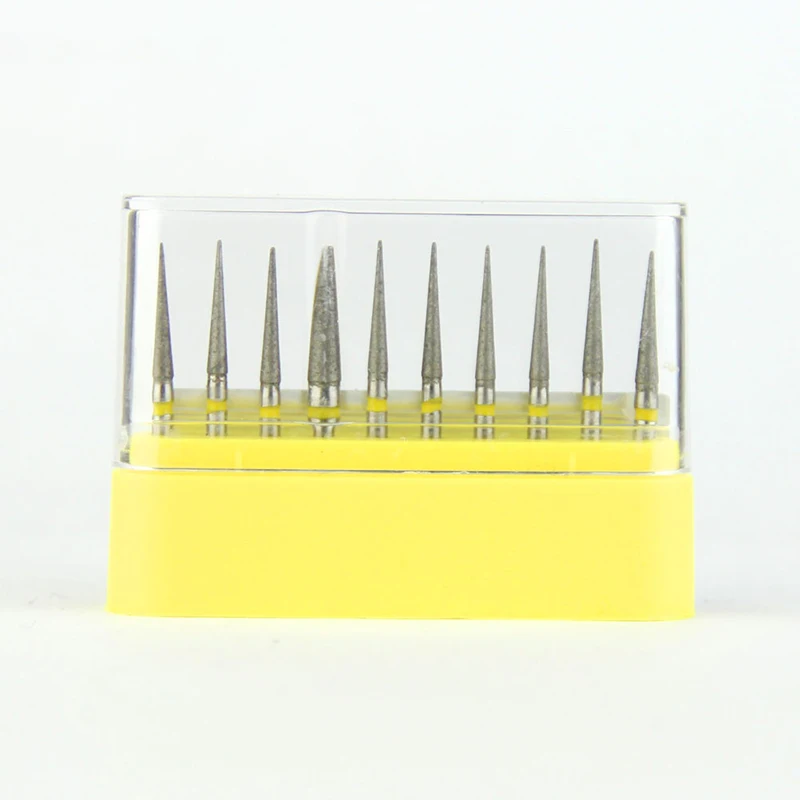 10 Teile/los Dental Diamant Bohrer Nadel/TC 1,6mm für High Speed Handstück Medium/Extra Feine/Super grob Zahnmedizin Schleifen Werkzeuge – Detail 38