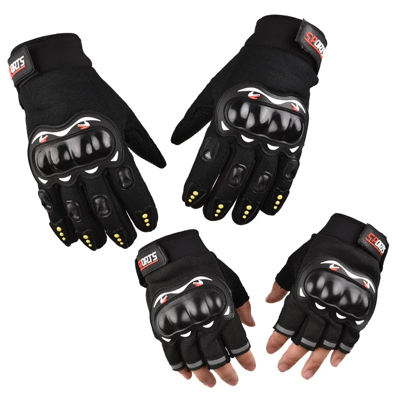 Motorcycle Gloves Men's Breathable Closed Finger Racing for Outdoor Sports Crossbike Riding bicicleta cycling gloves