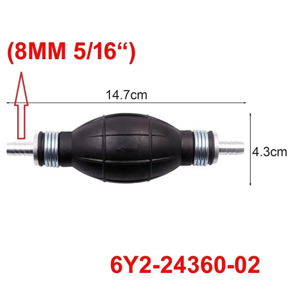

6Y2-24360-60 P34B 8MM Boat Motor Hand Primer Pump Assy for Yamaha Outboard