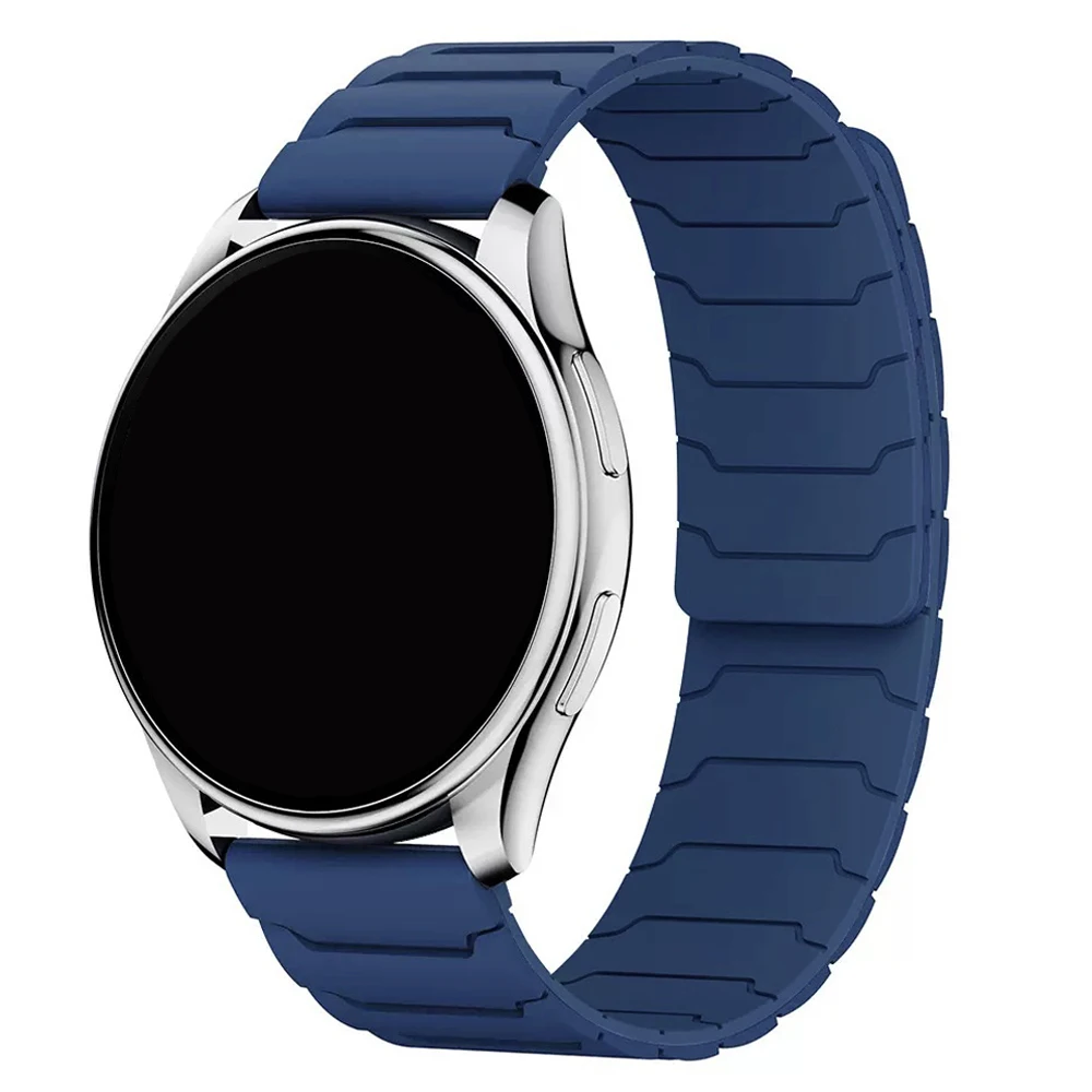 Sport Silicone Magnetic Smartwatch Band - 20mm/22mm Strap