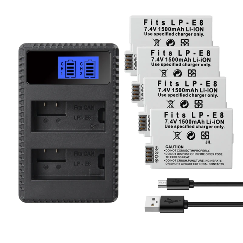 4Battery 1Charger