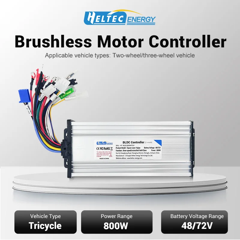 Advanced Brushless DC Motor Controller for Electric Rides – Multi-Voltage & High-Powered