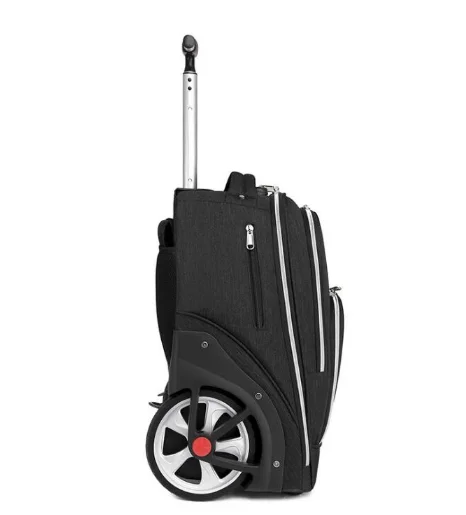 18 inch Rolling backpack school backpackwheels luggage for teenagers oxford travel trolley bag School wheeled backp