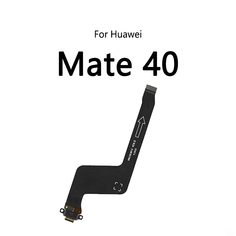 

10PCS/Lot For Huawei Mate 40 Pro 5G USB Charge Dock Port Socket Jack Plug Connector Flex Cable Charging Board Module