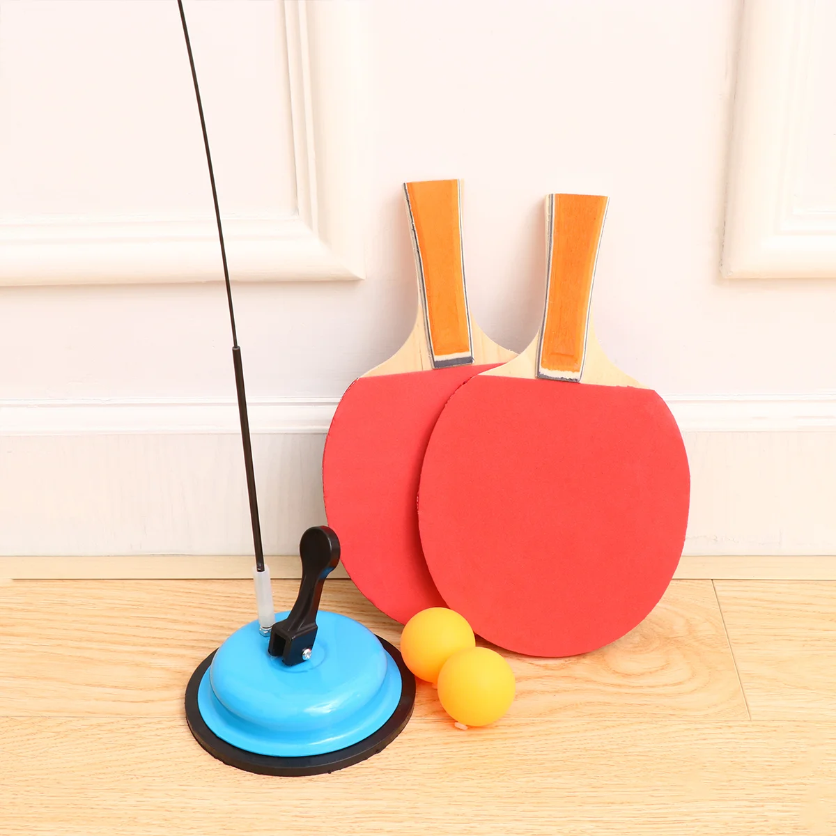 

1 Set -pong Training Kit Table Tennis Accessories Fitness Supplies Creative Birthday Gift for Home Blue Sucker