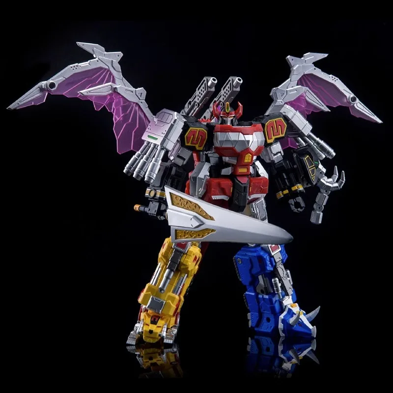 

Новинка, экшн-фигурка счастливого кота Megazord MICRO COSMOS MC03, дракон, Цезарь, могучий морфин, Power TEAM, аниме