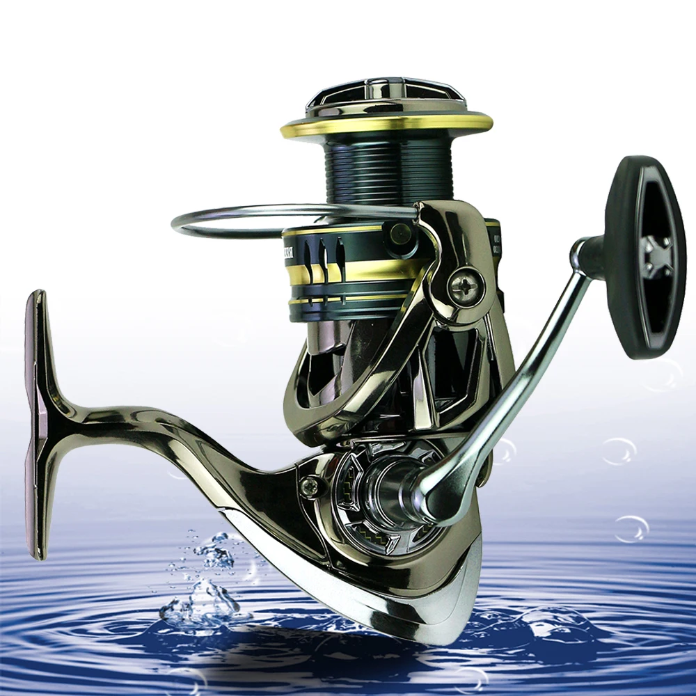 

Spinning Reels Saltwater/Freshwater Fishing Reels Metal Spool Metal Handle All-metal Internal Parts Carp Fishing Surf Coil 7000