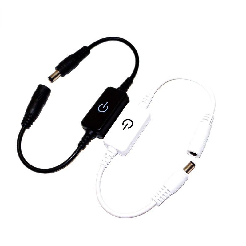 DC 12V 24V LED Strip Touch Dimme Brightness Control Simpl Dimmer Switch Controller 5050 3528 2835 Light Strip Single Color