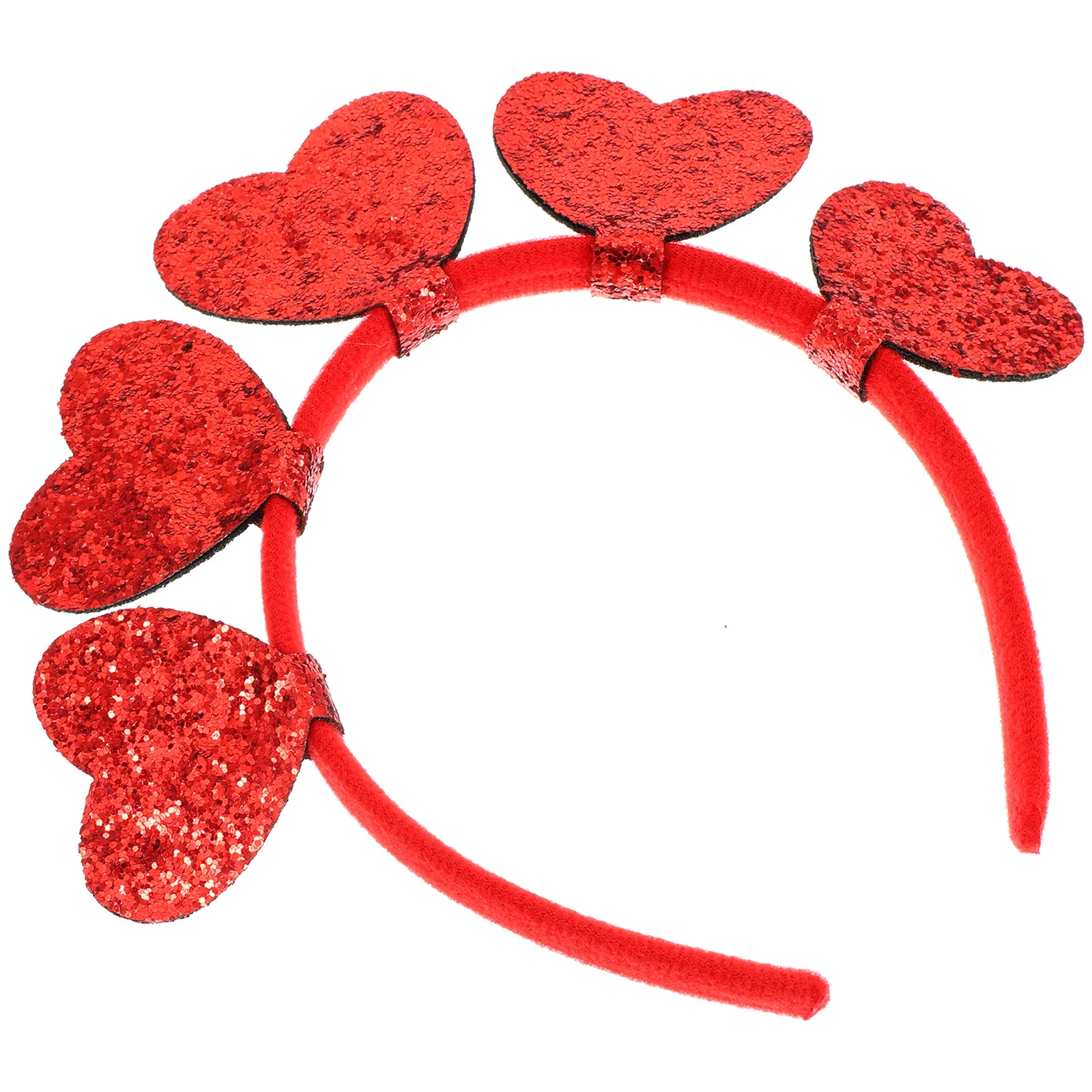 

Hair Accessories Love Headband Child Headbands for Girls Plastic Valentine's Day Hoops
