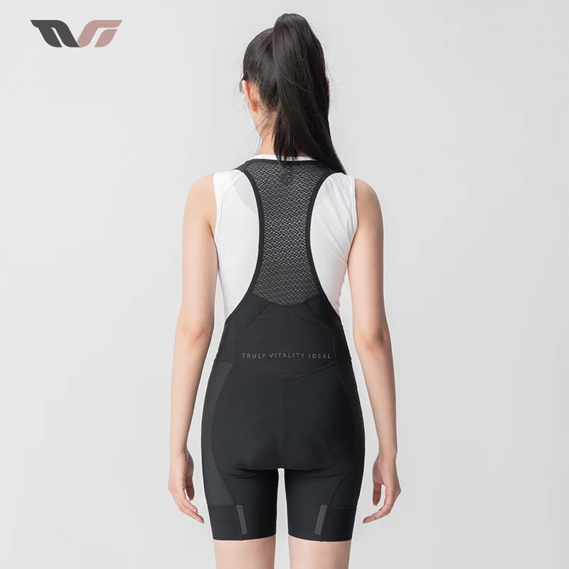 ROCKBROS Women's Cycling Shorts Breathable Comfort Shock Absorbtion Sports Shorts MTB Long Distance Bicycle Clothes Pocket