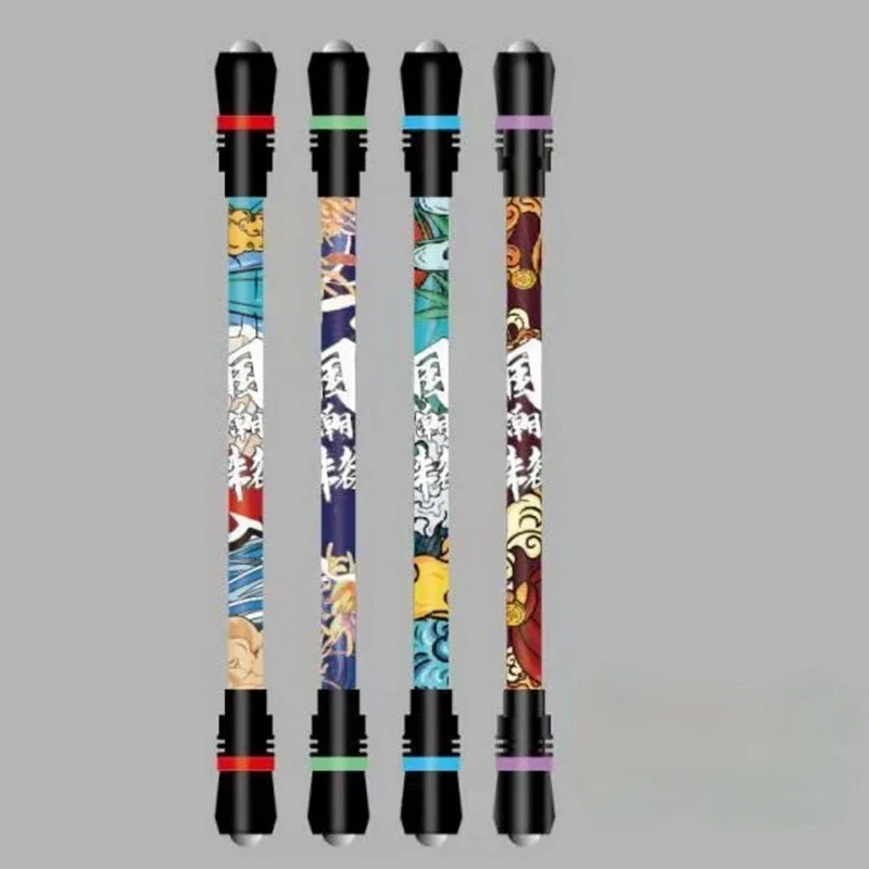 Rotating Fidget Pen Desk Toy Funny Spinning Game Students Writing Pens EDC Anti Stress Stationery for Kids Adults