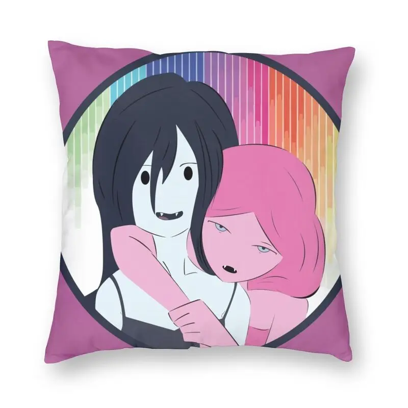 

Adventure Time PB And Marcy Cushion Cover Bubbline Love Throw Pillow Case for Sofa Custom Pillowcase Home Decoration
