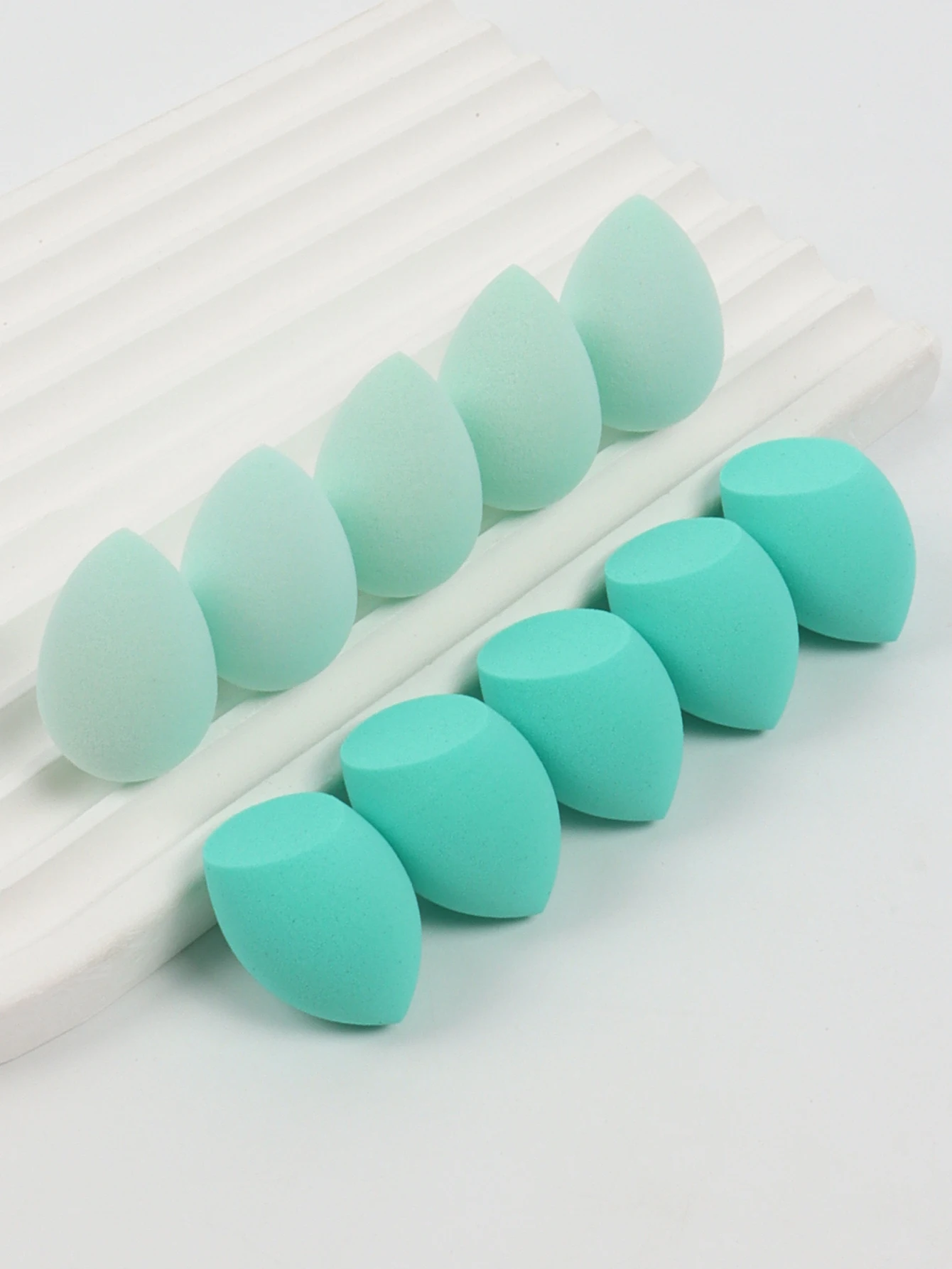 10 Mini Makeup Sponges Foundation Blend Beauty Sponge Liquid Cream Powder makeup sponges