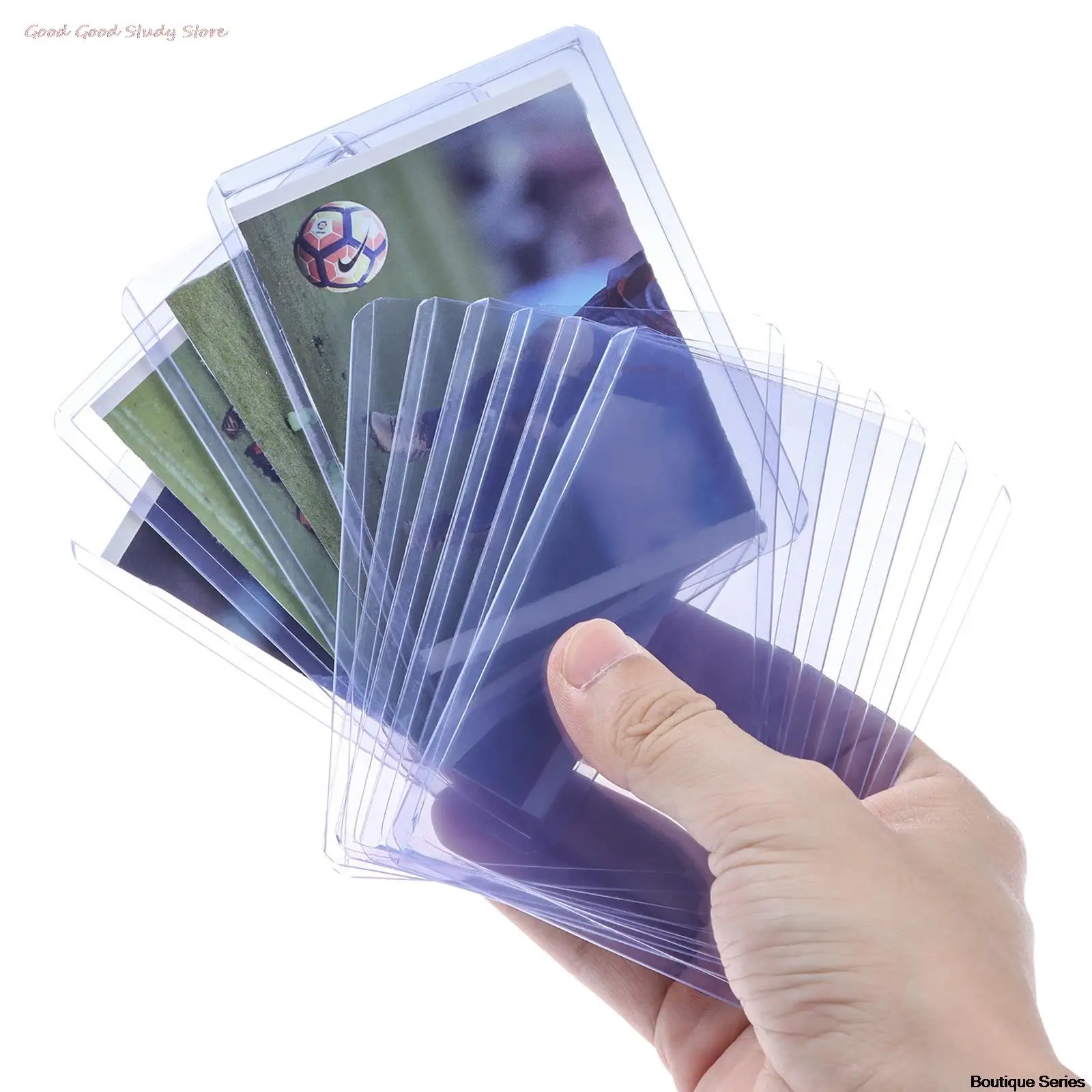 

Hot 25/100 Pcs Topload Card Sleeves Transparent Top Loader Card Holders Protectors Thic High Quality