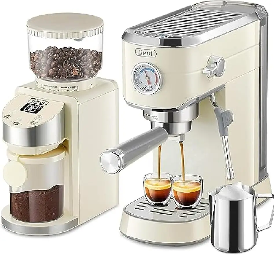 Chef Essentials 2 Group Commercial Espresso Cappuccino Machine With Milk  Frother - Coffee Makers - AliExpress