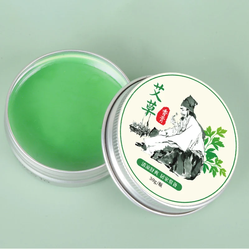 3 Boxes Mugwort Ointment Moxa Plaster Moxibustion Anti-scald Protection Accessory Cream Repel Mosquitoes and Relieve Itching moxibustion box