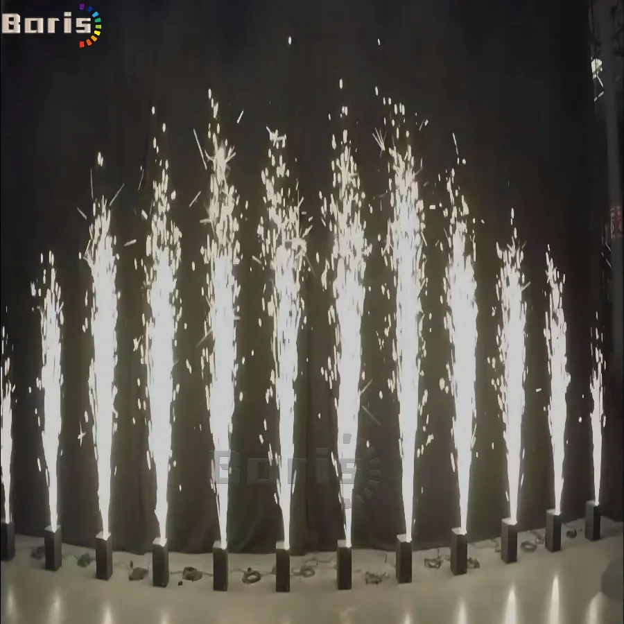 1-200Bag Ti Powder Cold Spark Machine Fountain Sparkular Machine Consumables Wedding Dust Certification For Party DJ Bar Disco 5