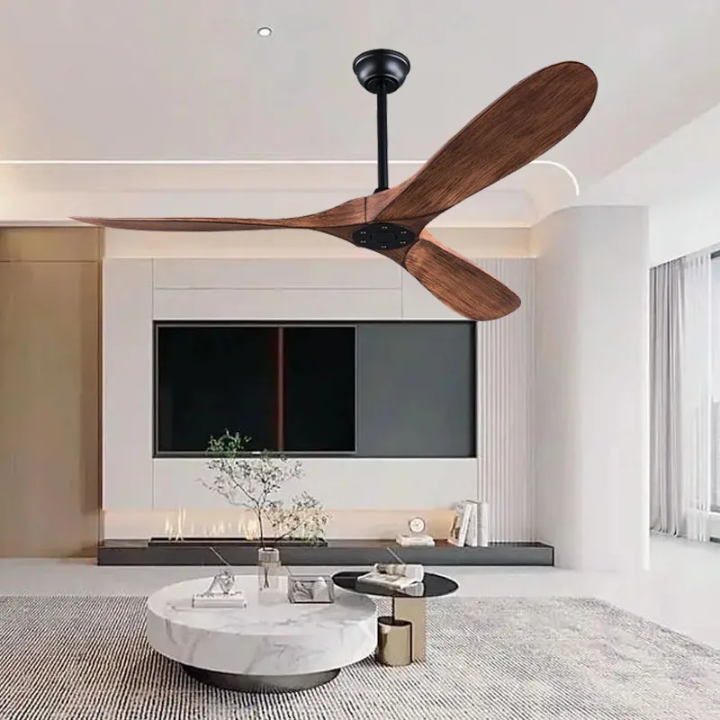 52 60 inch ABS Blades Ceiling Fan Only No Light Remote Control Motor 6 Speeds Ventiladores De Techo 산업용 선풍기
