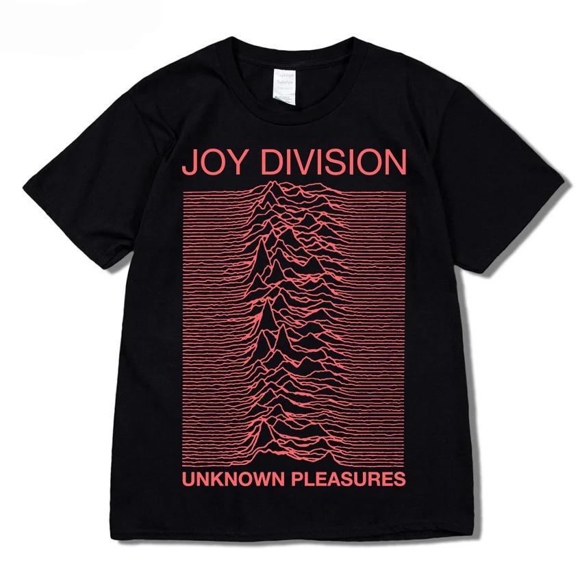 Joy Division Harajuku T-Shirt Unknown Pleasures Love Will Tear Us Apart Harajuku Maglietta Da Uomo New Fashion Tee Unisex Allentato Top